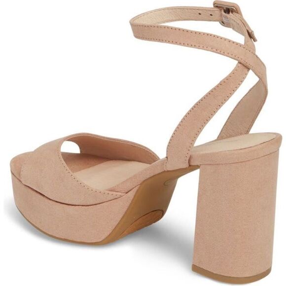 NEW Chinese Laundry Women’s Theresa Platform Nude Sandal 10 - Picture 12 of 12